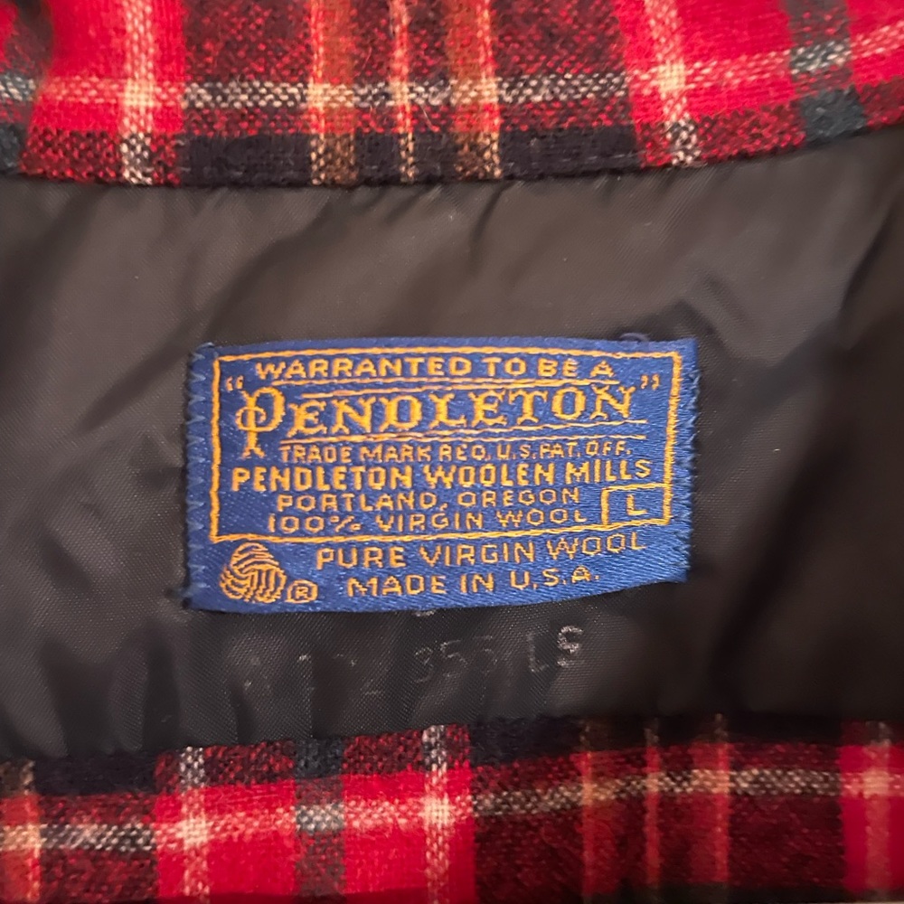 Pendleton wool button down - Picture 2 of 2